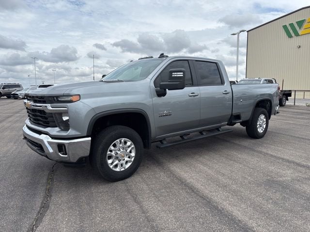 2024 Chevrolet Silverado 3500HD LT in Sterling Gray Metallic — front three-quarter view