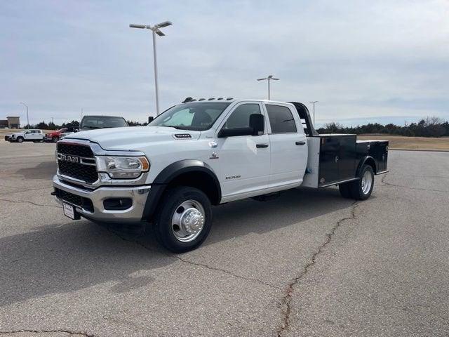 2022 RAM 4500 Chassis Cab Tradesman in Bright White Clearcoat — front three-quarter view