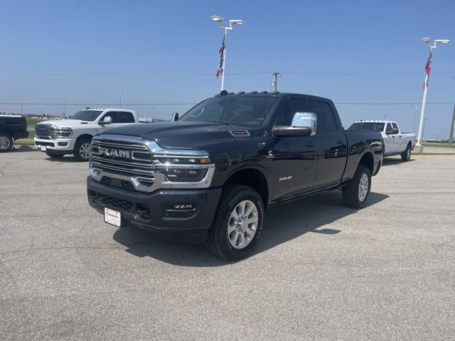 2026 RAM Ram 2500 RAM 2500 LARAMIE CREW CAB 4X4 6'4' BOX in Forged Blue Metallic Exterior Paint — front three-quarter view