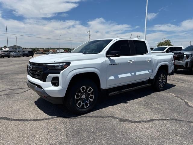 2026 Chevrolet Colorado Z71 in Summit White — front three-quarter view
