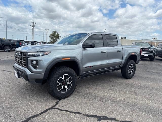 2026 GMC Canyon AT4X in Sterling Metallic — front three-quarter view