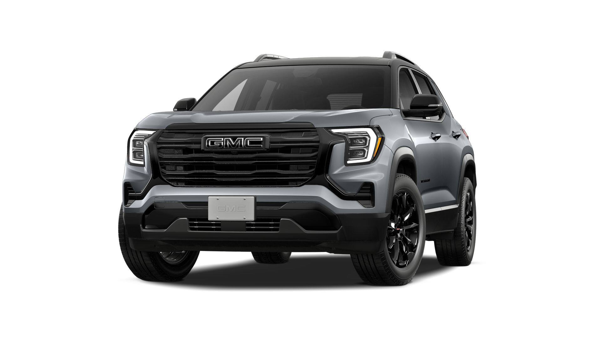 2027 GMC Terrain AWD Elevation in Sterling Metallic — front three-quarter view